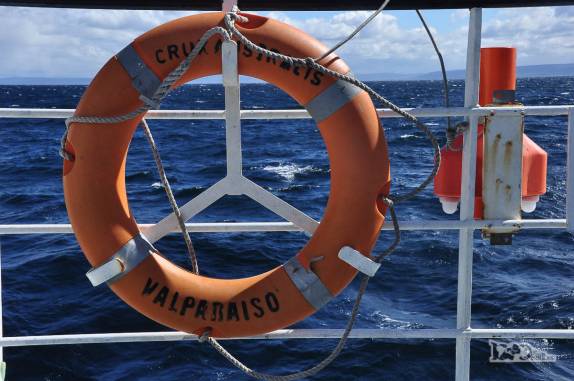 Atravessando o Estreito de Magalhães, de Punta Arenas à terra do Fogo, no sul do Chile